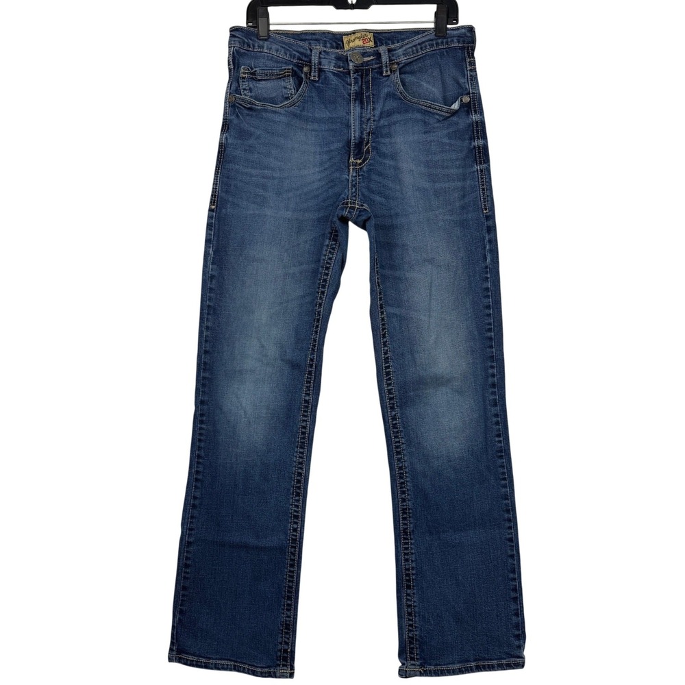 Wrangler 20X Competition Jeans Mens 33x34 (actual 32) Stretch Slim Straight Leg
